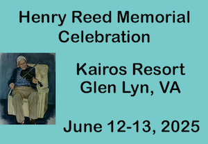 Henry Reed Celebration June 12-14, 2024 in Glen Lyn, VA